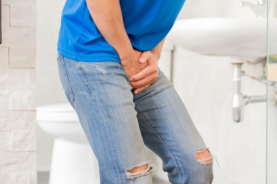prostatitis pain before using Predstonorm capsules